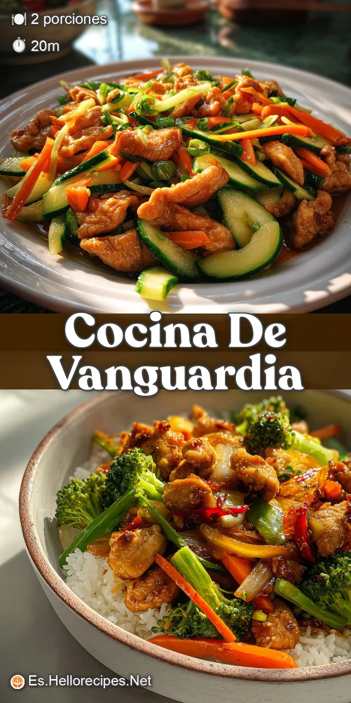 Close-up reveals perfectly seared chicken, tender, juicy interior. Vegetables are a colorful mosaic of textures, offering ...