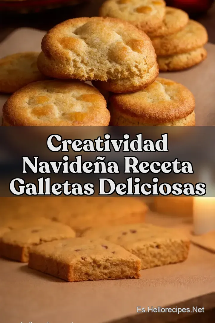 Creatividad Navide&ntilde;a Receta Galletas Deliciosas