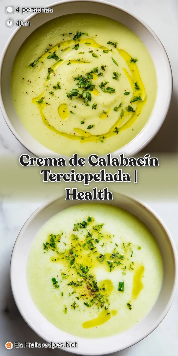 Primer plano de una crema verde aterciopelada y caliente, con gotas brillantes de aceite y textura suave y densa.