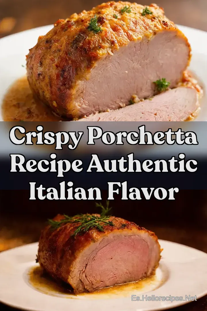 Crispy Porchetta Recipe Authentic Italian Flavor