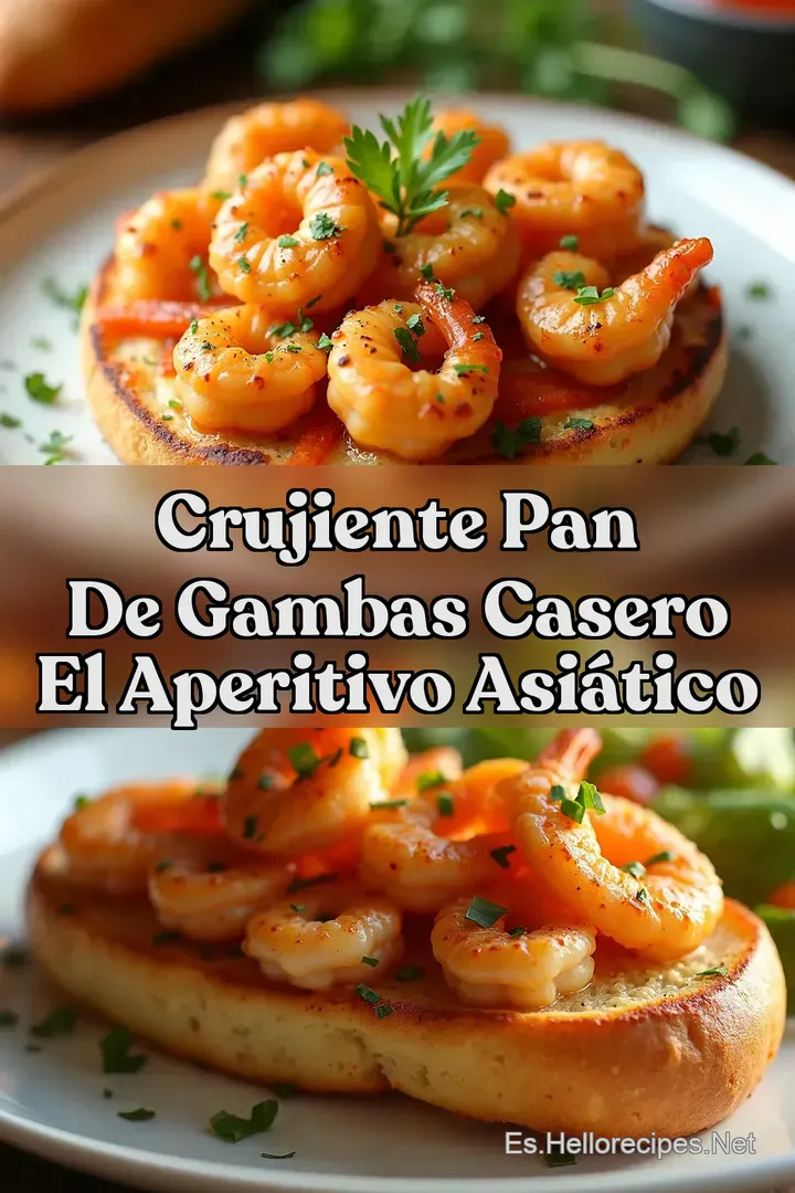 Crujiente Pan de Gambas Casero El Aperitivo Asi&aacute;tico