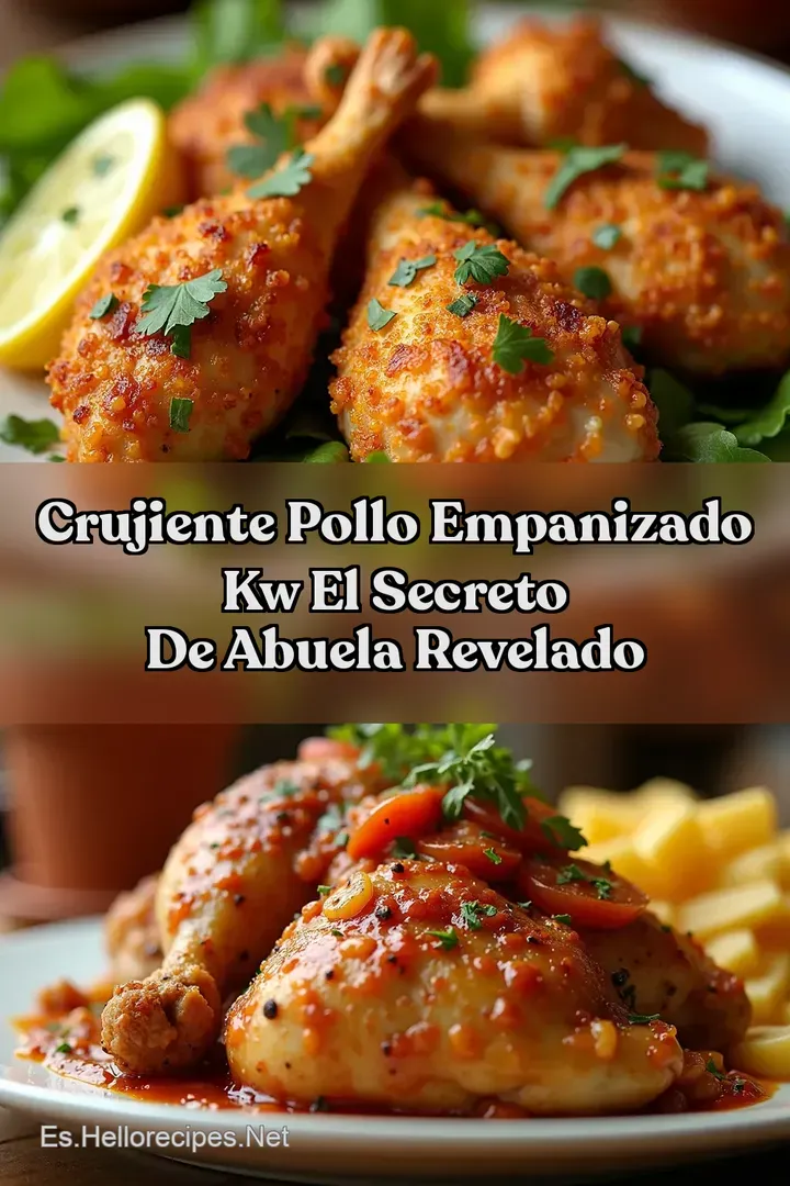 Crujiente Pollo Empanizado kw El Secreto de Abuela Revelado