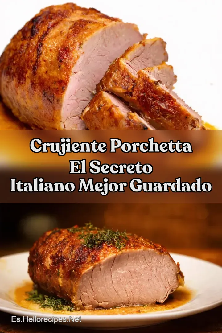 Crujiente Porchetta El Secreto Italiano Mejor Guardado