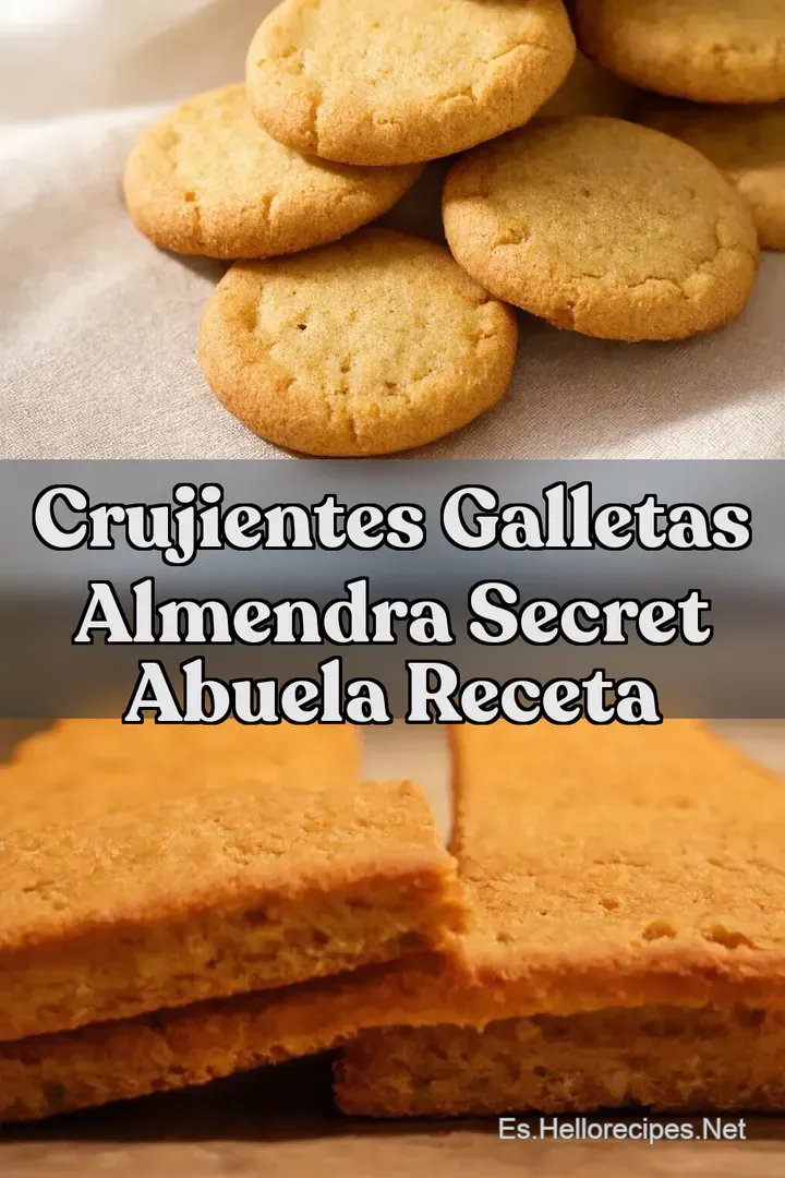 Crujientes Galletas Almendra Secret Abuela Receta