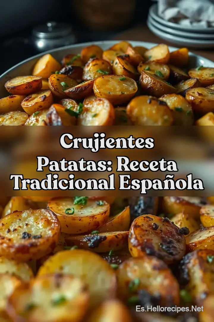 Crujientes Patatas: Receta Tradicional Espa&ntilde;ola