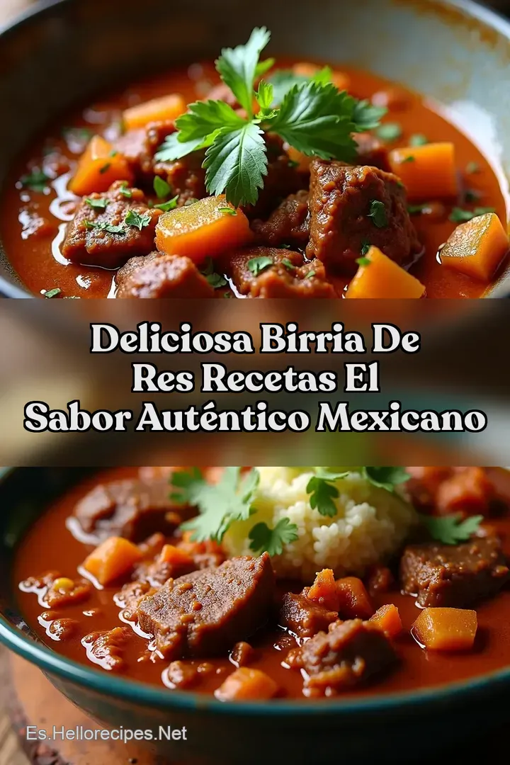 Deliciosa Birria De Res Recetas El Sabor Aut&eacute;ntico Mexicano