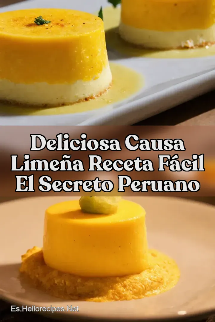 Deliciosa Causa Lime&ntilde;a Receta F&aacute;cil El Secreto Peruano