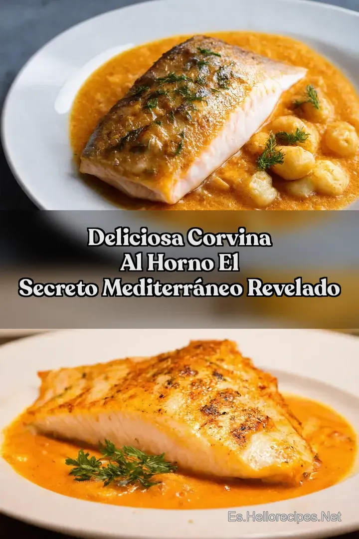 Deliciosa Corvina al Horno El Secreto Mediterr&aacute;neo Revelado