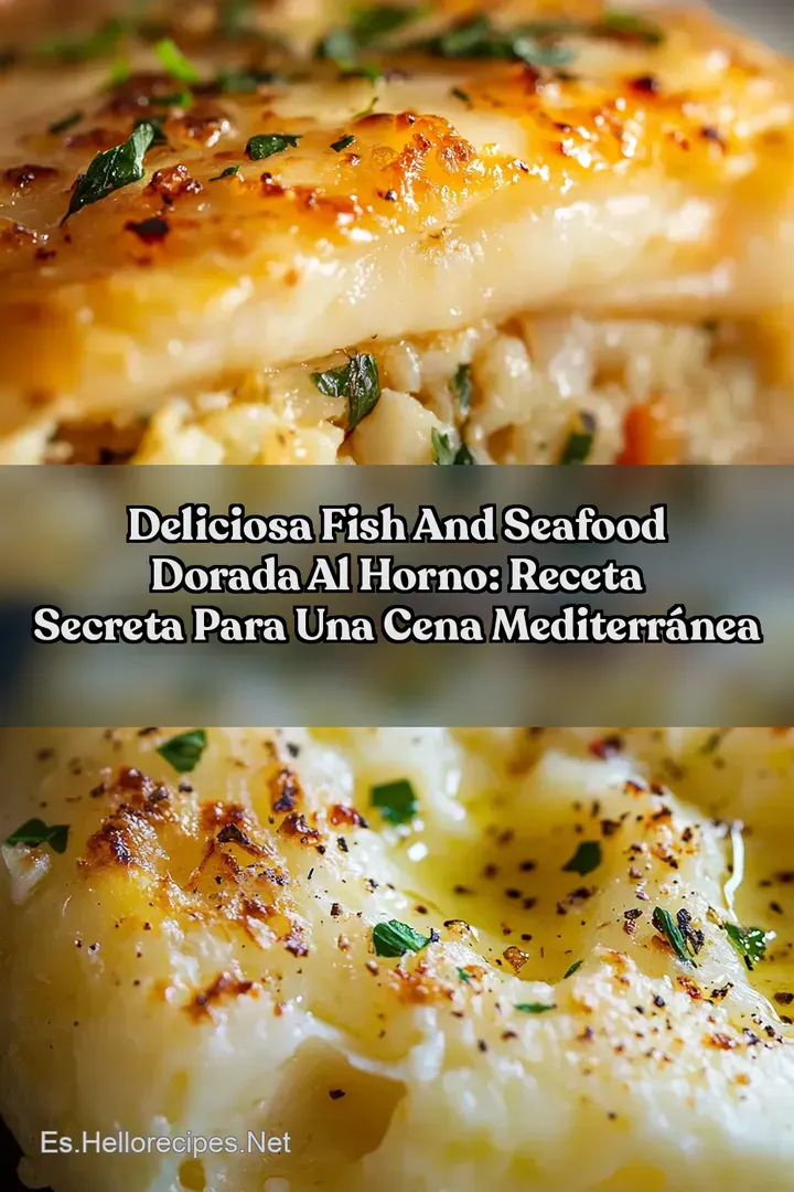 Deliciosa Fish And Seafood Dorada al Horno: Receta Secreta para una Cena Mediterr&aacute;nea