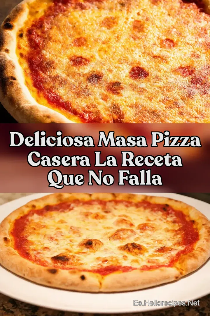 Deliciosa Masa Pizza Casera La Receta Que No Falla
