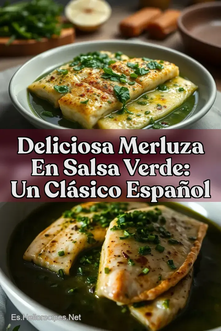 Deliciosa Merluza en Salsa Verde: Un Cl&aacute;sico Espa&ntilde;ol