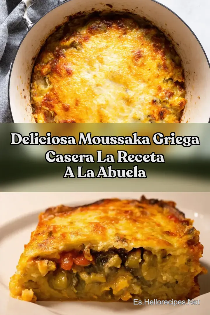 Deliciosa Moussaka Griega Casera La Receta A La Abuela