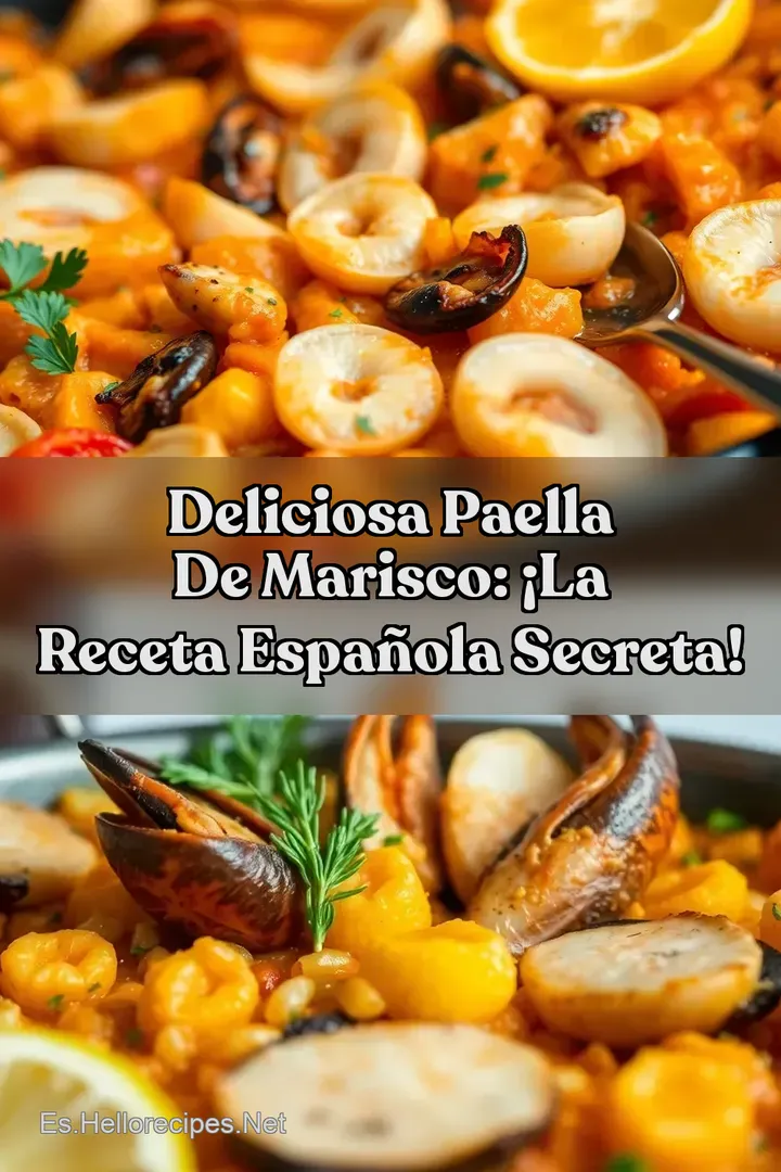 Deliciosa Paella de Marisco: &iexcl;La Receta Espa&ntilde;ola Secreta!