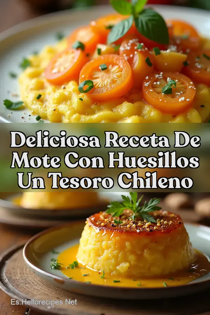 Deliciosa Receta de Mote con Huesillos Un Tesoro Chileno