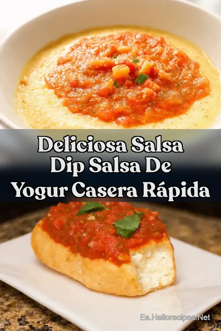 Deliciosa Salsa Dip Salsa De Yogur Casera R&aacute;pida