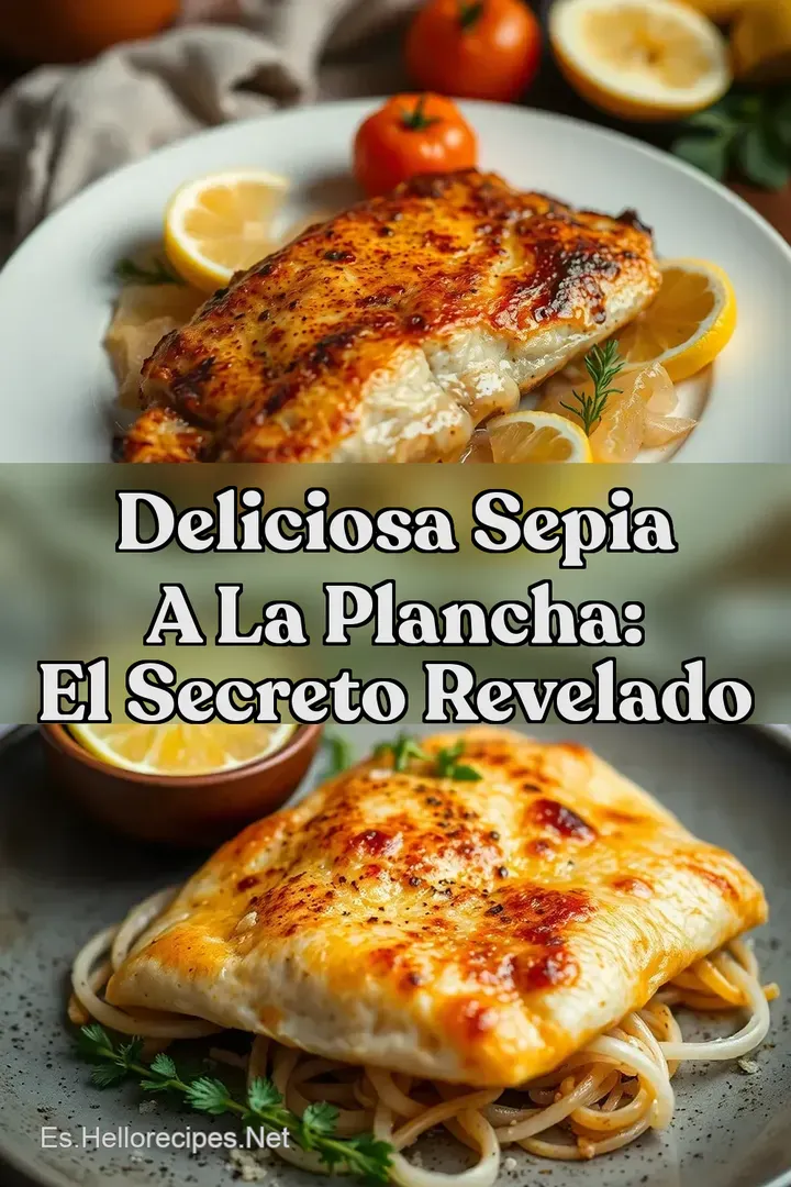 Deliciosa Sepia A La Plancha: El Secreto Revelado