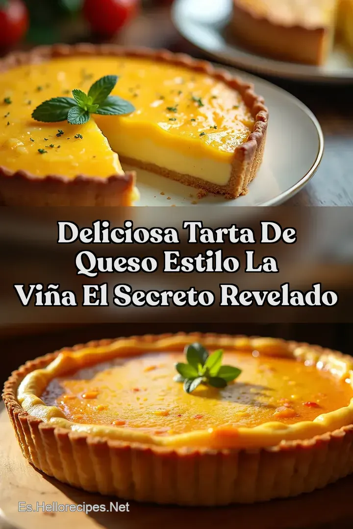 Deliciosa Tarta de Queso estilo La Vi&ntilde;a El Secreto Revelado