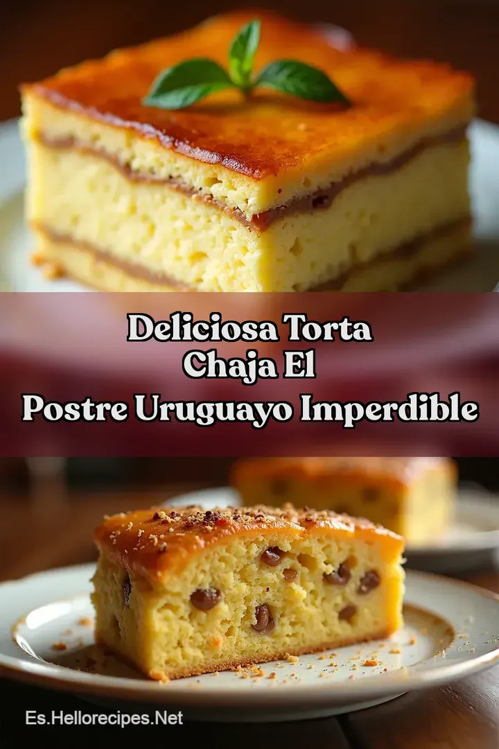 Deliciosa Torta Chaja El Postre Uruguayo Imperdible