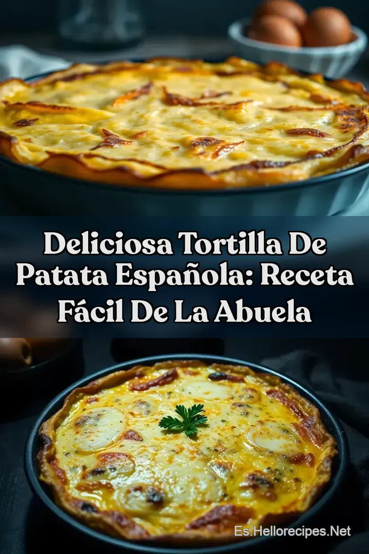 Deliciosa Tortilla de Patata Espa&ntilde;ola: Receta F&aacute;cil de la Abuela
