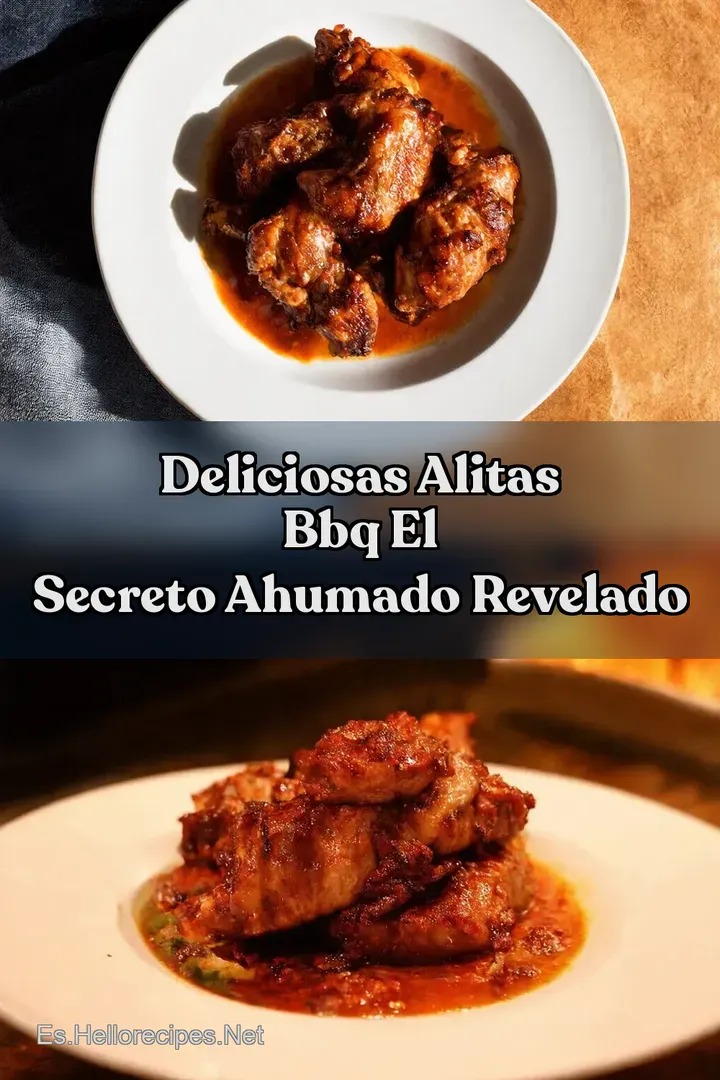 Deliciosas Alitas BBQ El Secreto Ahumado Revelado