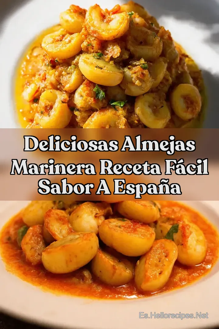 Deliciosas Almejas Marinera Receta F&aacute;cil Sabor a Espa&ntilde;a