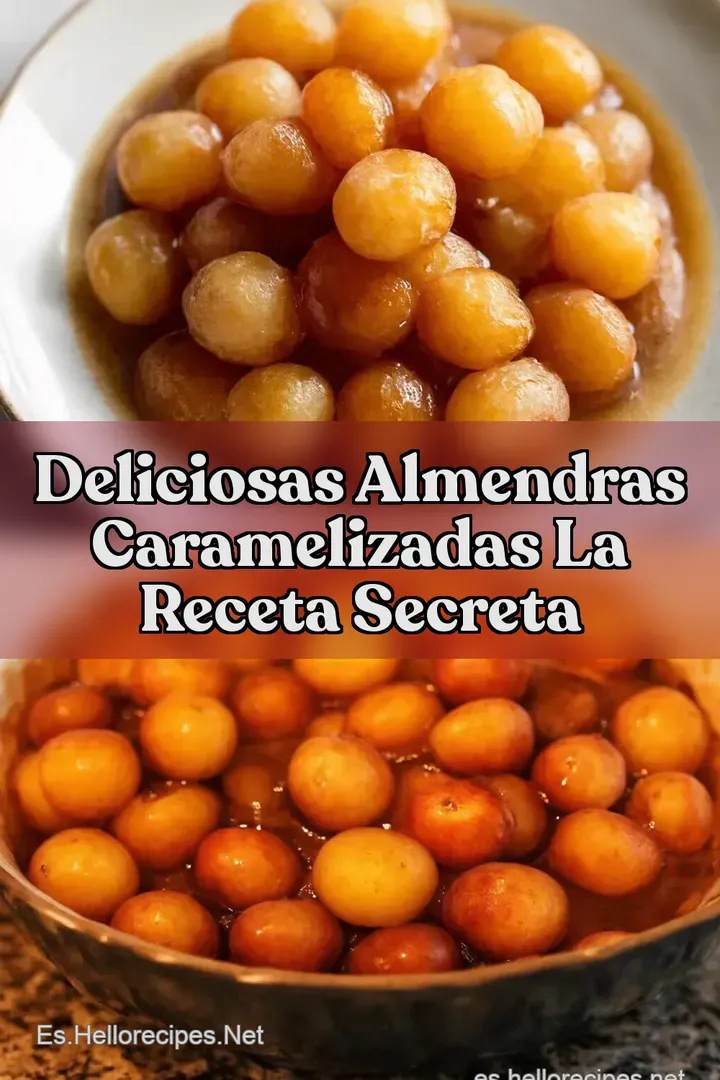 Deliciosas Almendras Caramelizadas La Receta Secreta