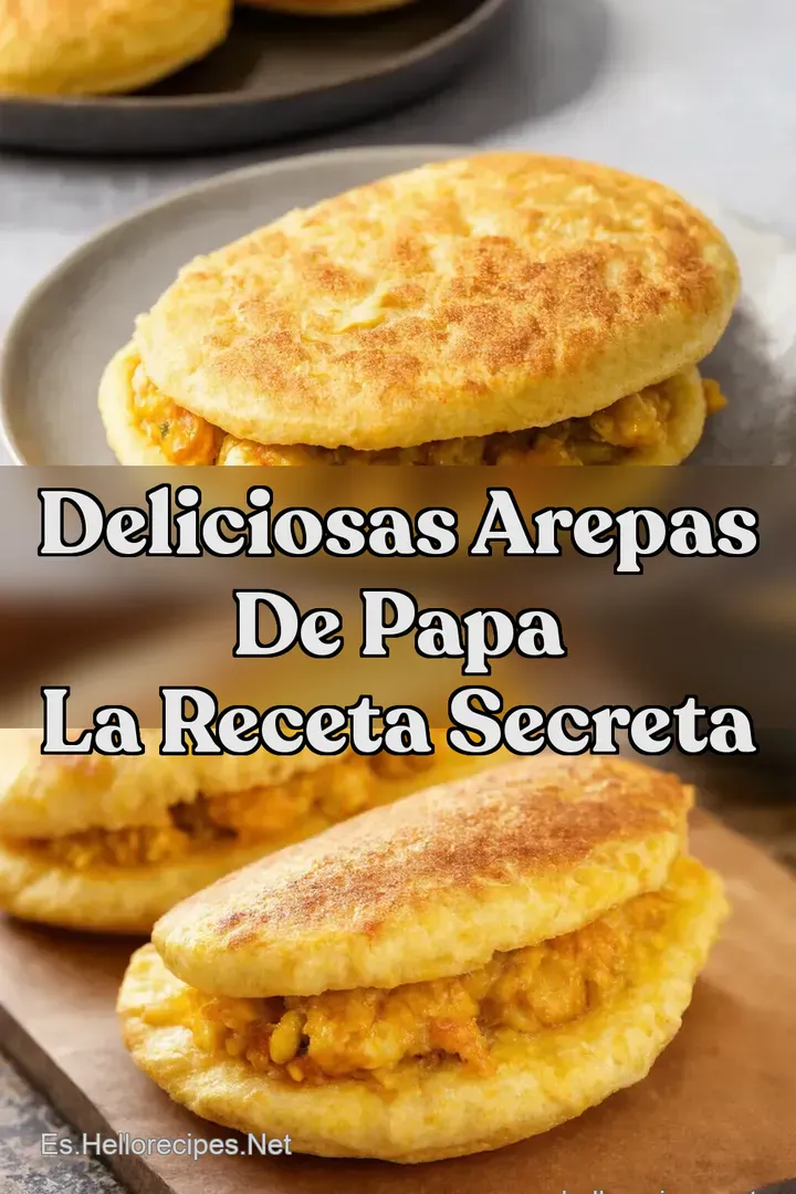 Deliciosas Arepas de Papa La Receta Secreta
