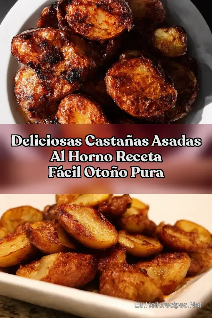Deliciosas Casta&ntilde;as Asadas al Horno Receta F&aacute;cil Oto&ntilde;o Pura