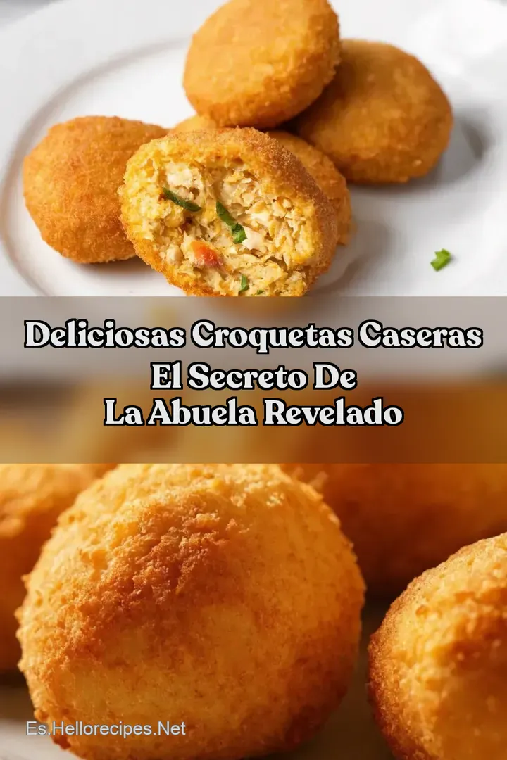 Deliciosas Croquetas Caseras El Secreto de la Abuela Revelado