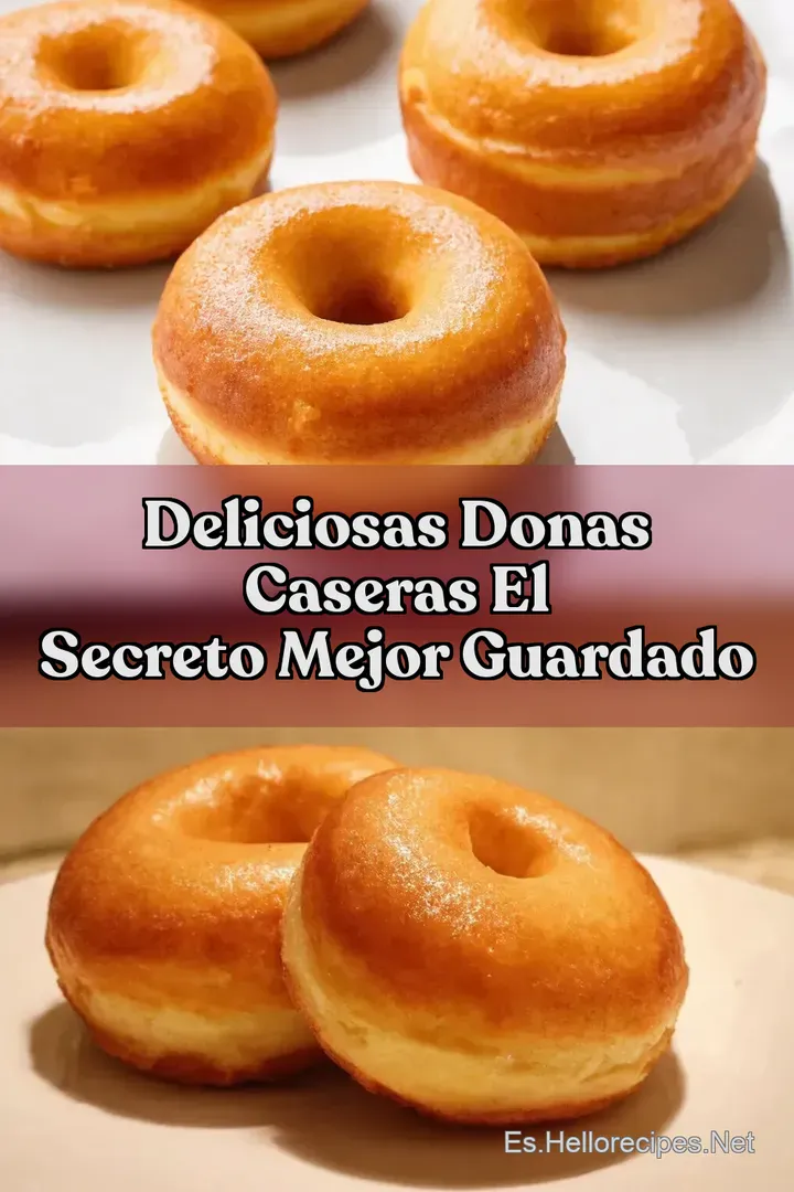 Deliciosas Donas Caseras El Secreto Mejor Guardado