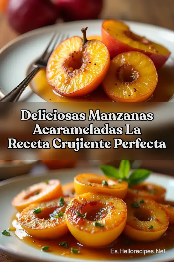 Deliciosas Manzanas Acarameladas La Receta Crujiente Perfecta