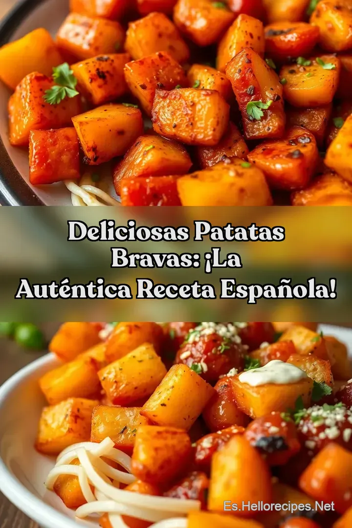 Deliciosas Patatas Bravas: &iexcl;La Aut&eacute;ntica Receta Espa&ntilde;ola!