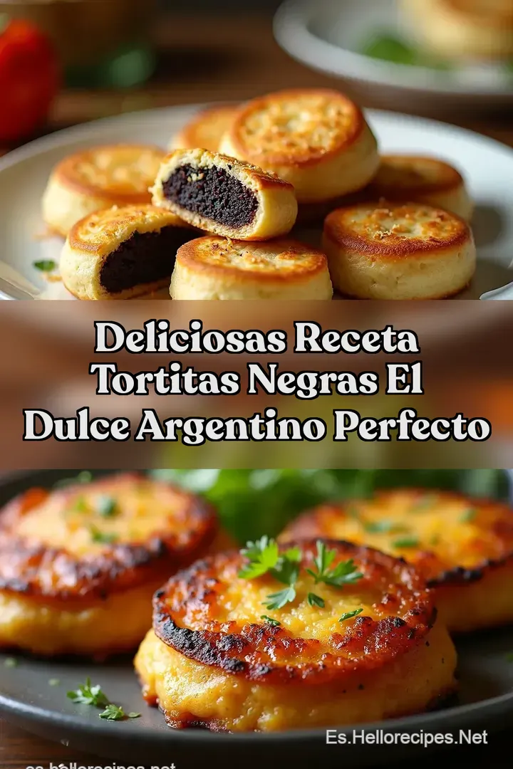 Deliciosas Receta Tortitas Negras El Dulce Argentino Perfecto