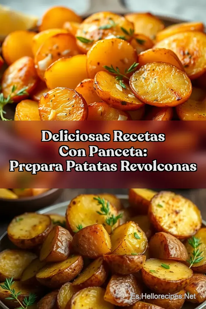 Deliciosas Recetas Con Panceta: Prepara Patatas Revolconas