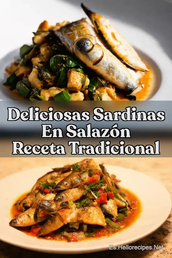 Deliciosas Sardinas en Salaz&oacute;n Receta Tradicional