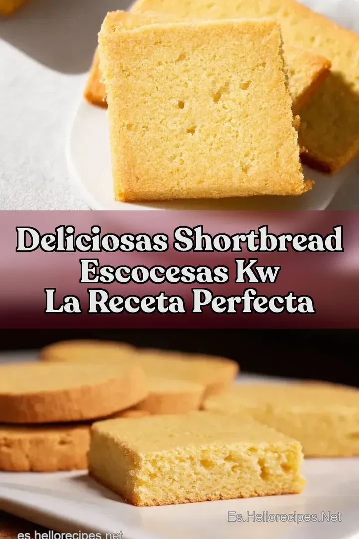 Deliciosas Shortbread Escocesas kw La Receta Perfecta