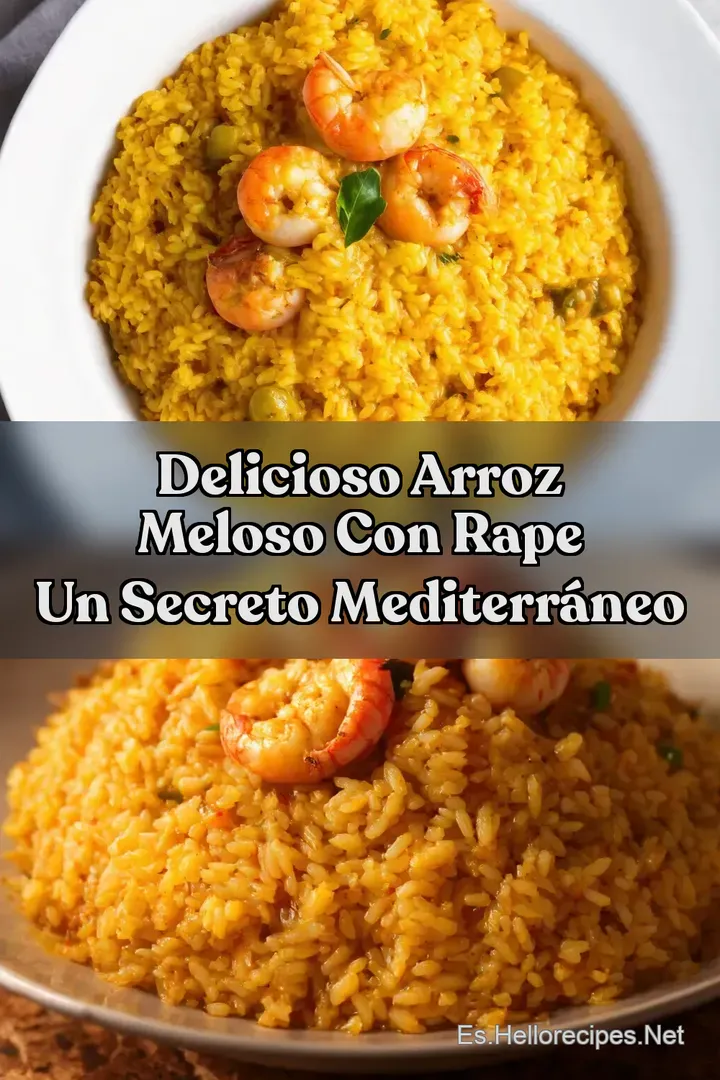 Delicioso Arroz Meloso con Rape Un Secreto Mediterr&aacute;neo