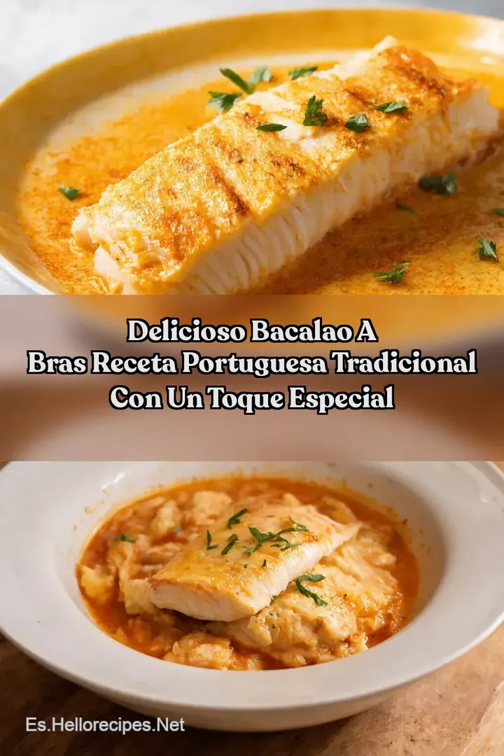Delicioso Bacalao a Bras Receta Portuguesa Tradicional Con Un Toque Especial