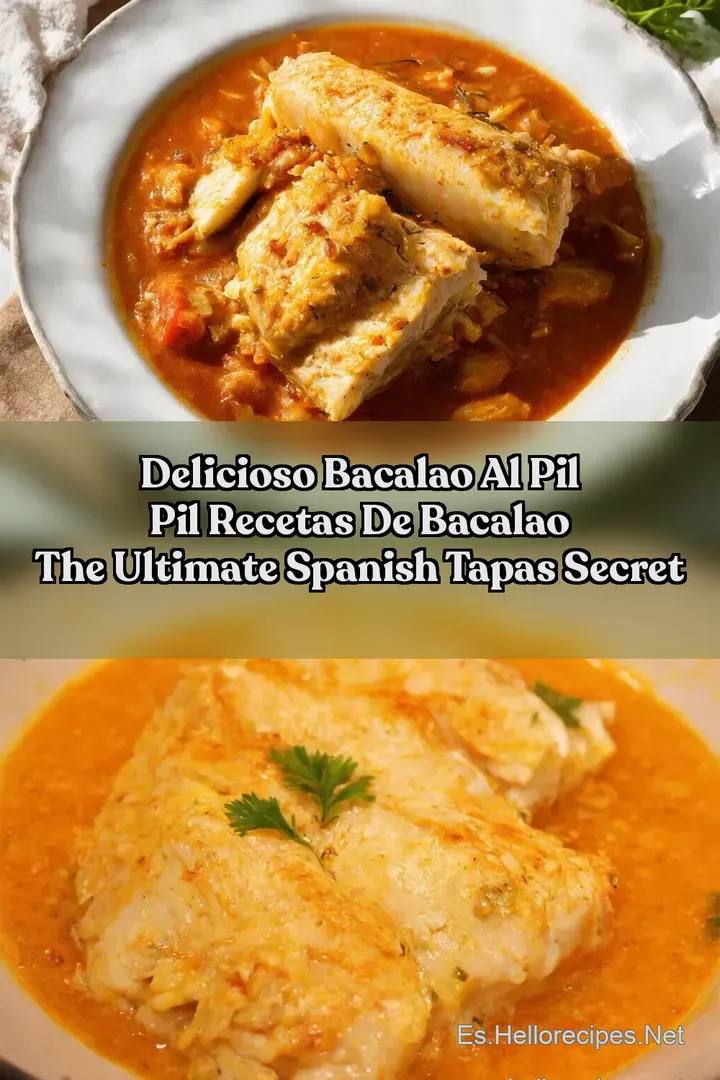 Delicioso Bacalao al Pil Pil recetas de bacalao The Ultimate Spanish Tapas Secret