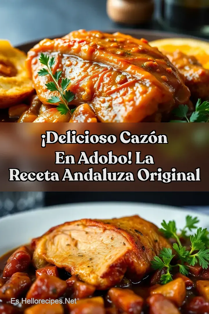 &iexcl;Delicioso Caz&oacute;n en Adobo! La Receta Andaluza Original