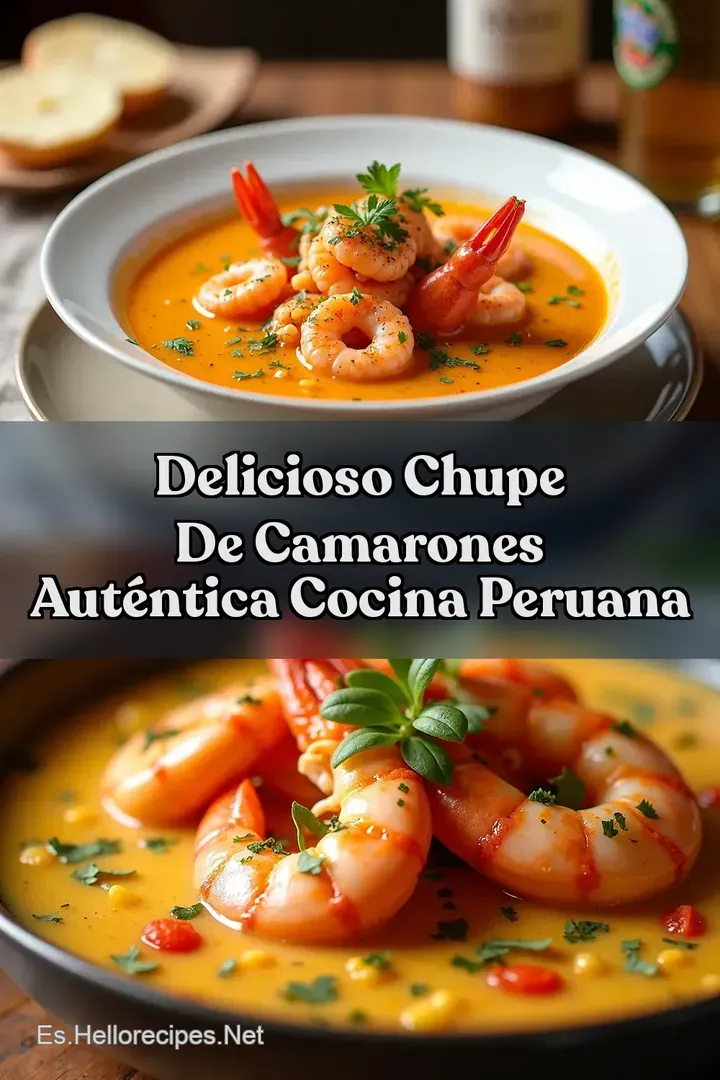 Delicioso Chupe de Camarones Aut&eacute;ntica Cocina Peruana