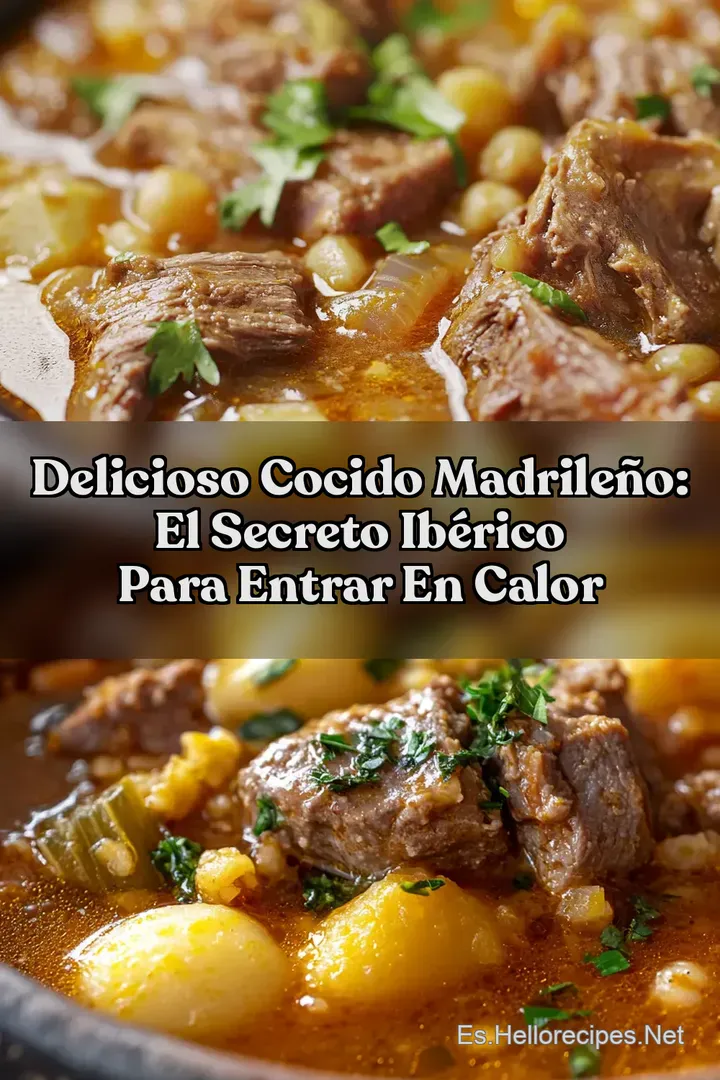 Delicioso Cocido Madrile&ntilde;o: El Secreto Ib&eacute;rico Para Entrar En Calor