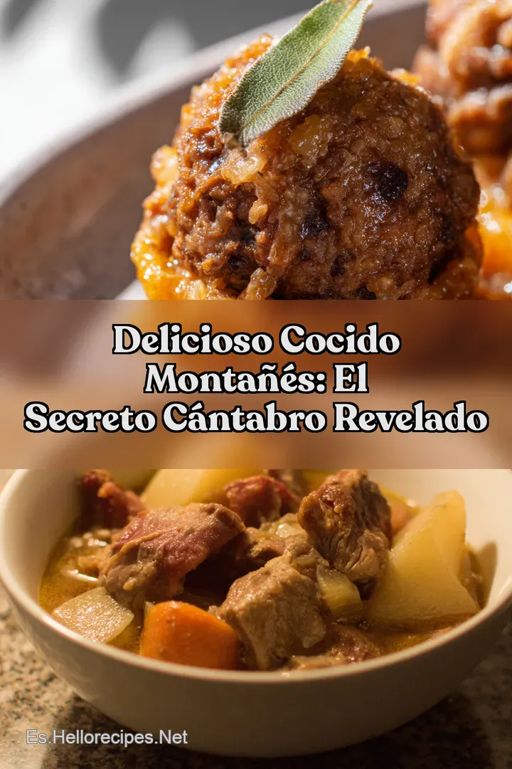 Delicioso Cocido Monta&ntilde;&eacute;s: El Secreto C&aacute;ntabro Revelado