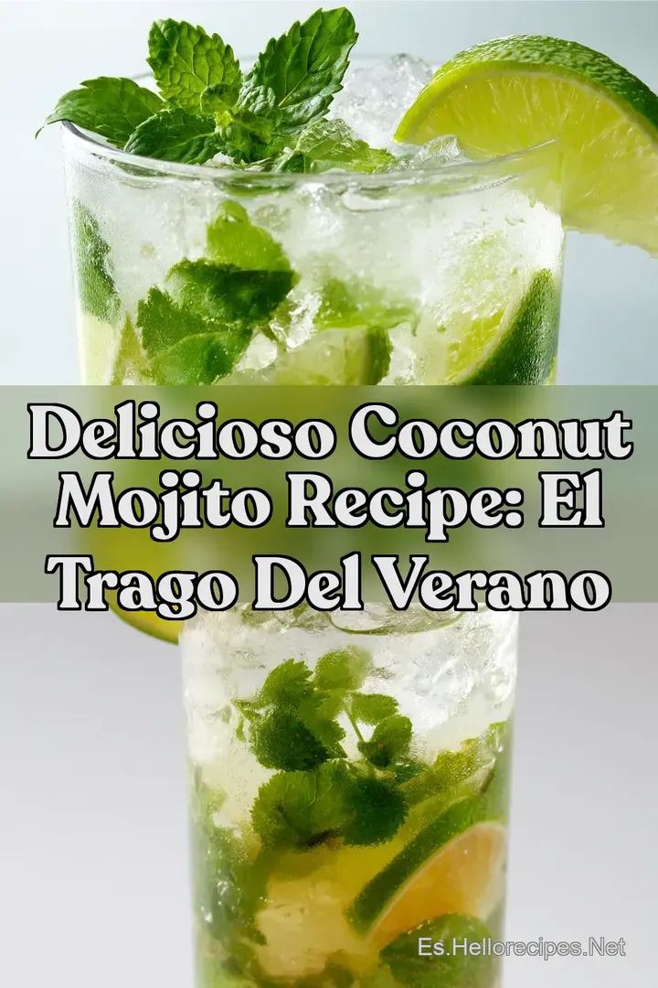 Delicioso Coconut Mojito Recipe: El Trago del Verano