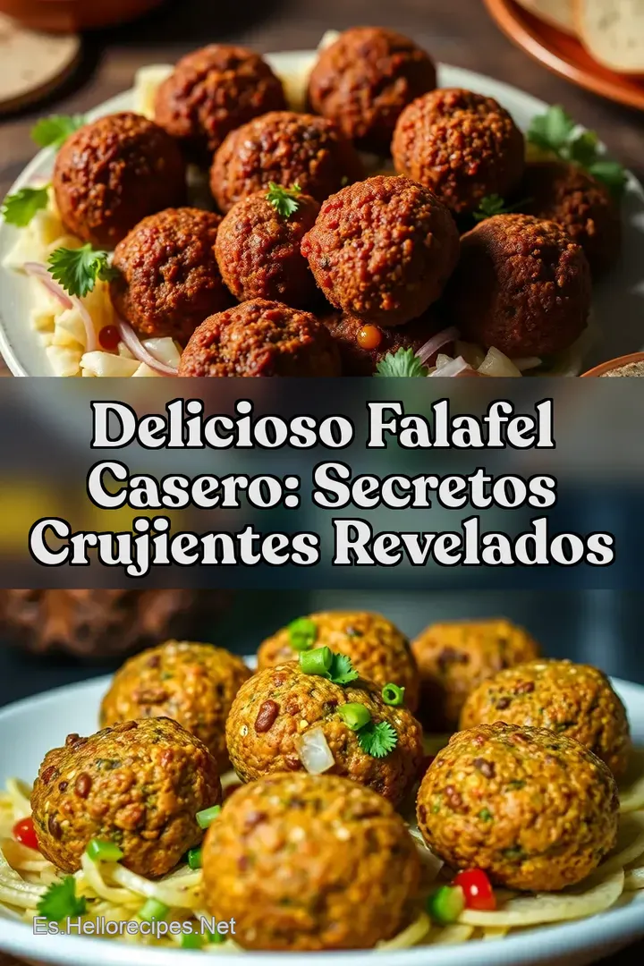 Delicioso Falafel Casero: Secretos Crujientes Revelados