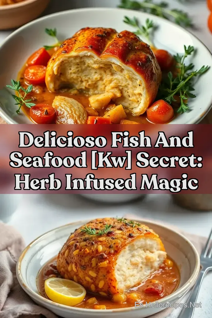 Delicioso Fish And Seafood [kw] Secret: Herb Infused Magic