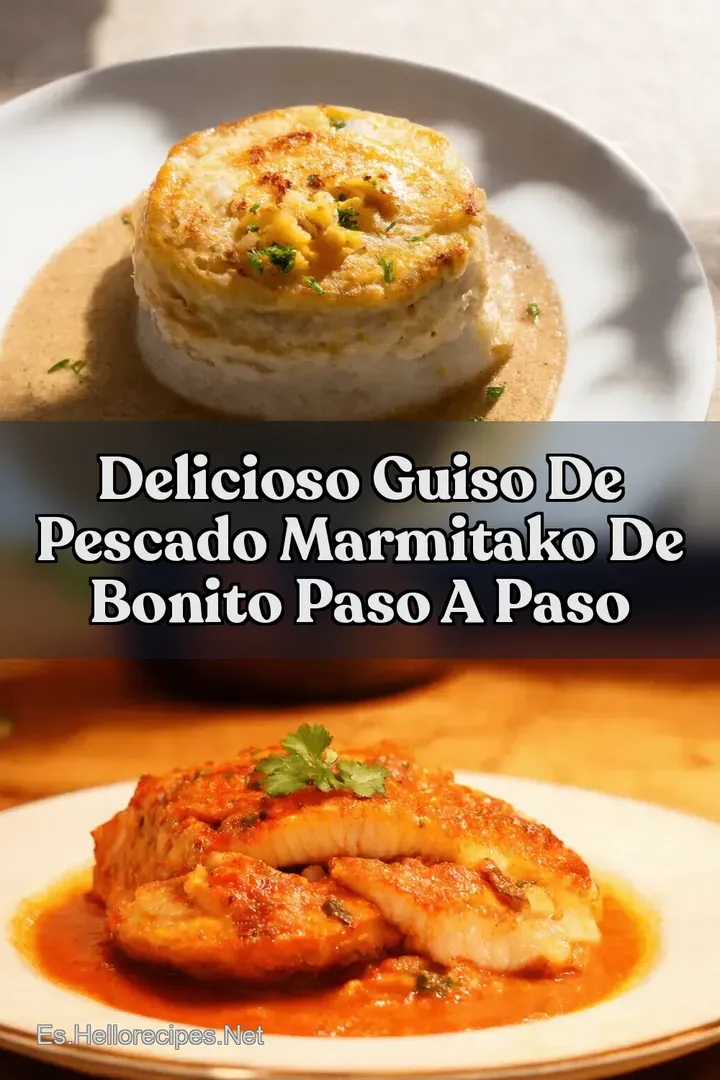 Delicioso Guiso de Pescado Marmitako de Bonito Paso a Paso