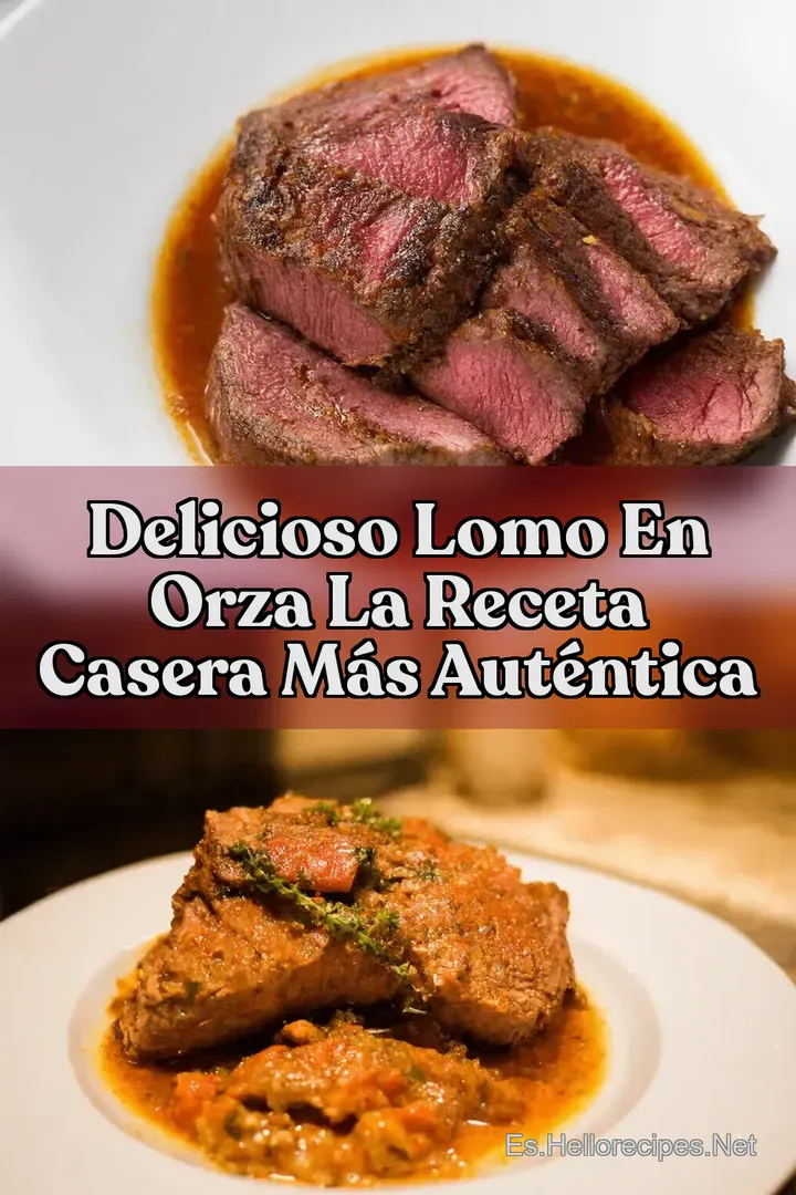 Delicioso Lomo en Orza La Receta Casera M&aacute;s Aut&eacute;ntica
