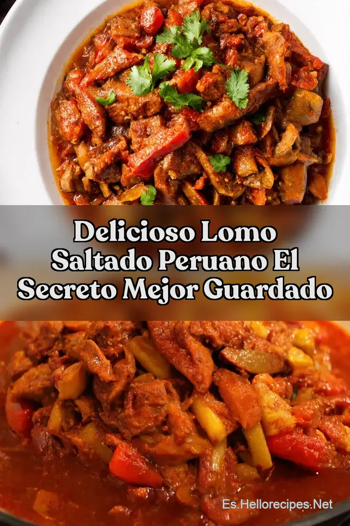 Delicioso Lomo Saltado Peruano El Secreto Mejor Guardado