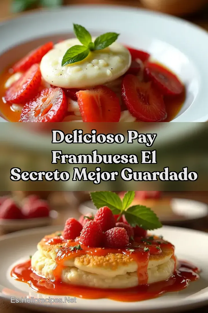 Delicioso Pay Frambuesa El Secreto Mejor Guardado